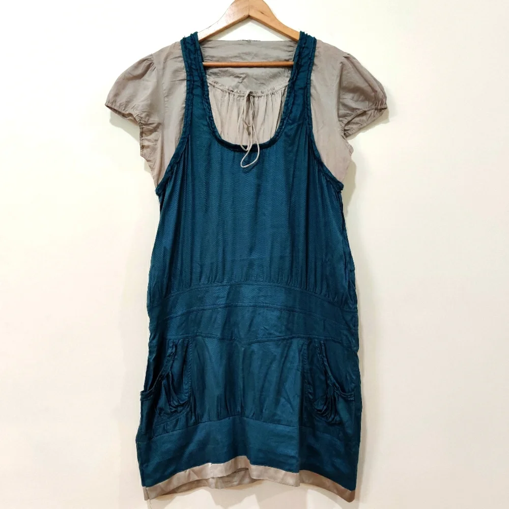 Moss green dress - Picture 1 of 7
